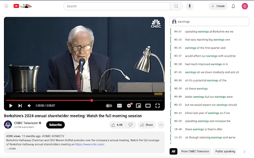 Binoculars: Pinpoint moments in YouTube videos :: Instantly query YouTube videos to find precise moments