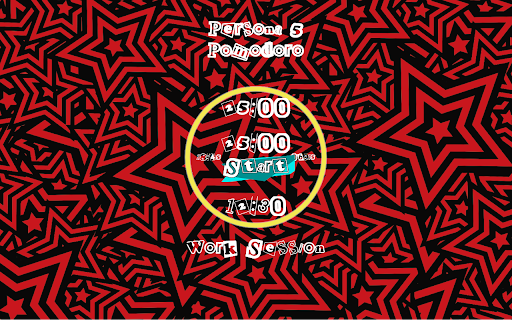 Persona 5 Pomodoro :: A Persona 5 Royal themed Chrome extension Pomodoro timer.