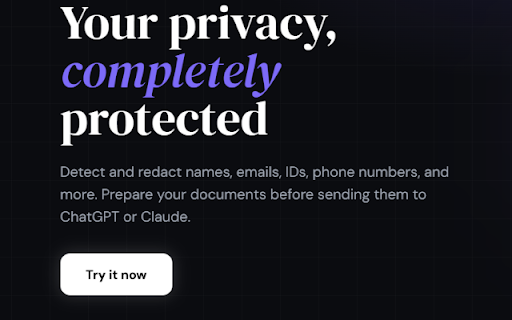 Ghostit - AI Privacy Anonymizer :: Anonymize PII and corporate data locally before using LLM prompts.