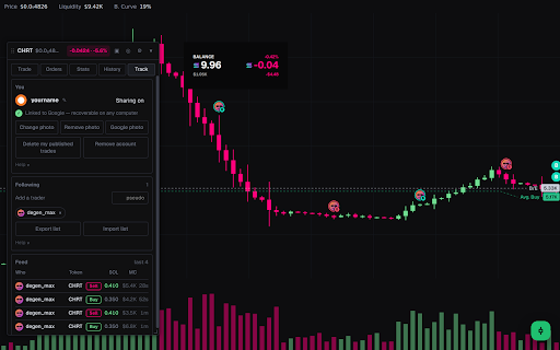 Blanks — Paper Trading for Solana Terminals :: Paper-trade memecoins on Solana, Ethereum, Base, Robinhood and BNB Chain: real price impact, fees, slippage. Zero risk.