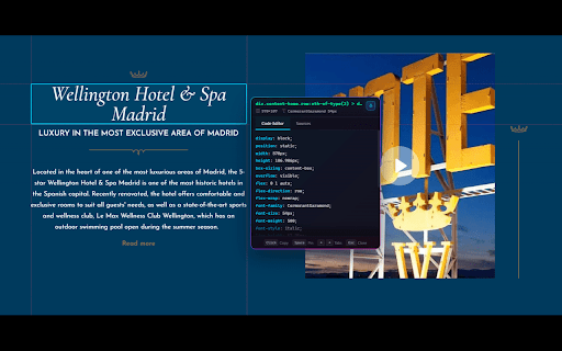 CSS Inspector :: Inspect and copy CSS from any element on any webpage