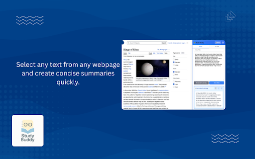 Study Buddy :: Capture notes, use AI chat, and analyze videos from anywhere on the web. Sync with your Study Buddy account.
