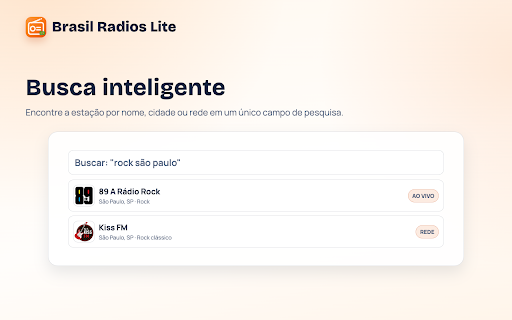 Brasil Radios Lite: +670 Rádios Ao Vivo Sem Anúncios :: Ouça rádios brasileiras ao vivo, sem anúncios e sem complicação.
