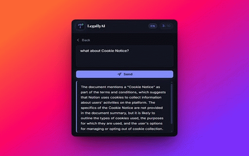 LegallyAI :: Instantly analyze contracts, TOS and legal documents. Spot red flags with AI.