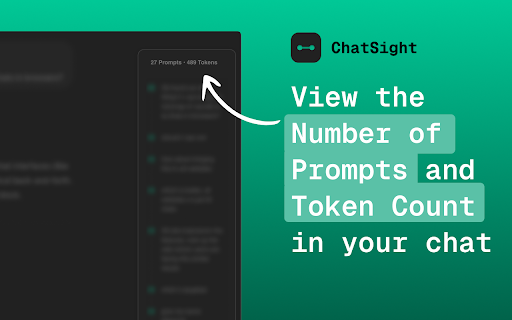 ChatSight - ChatGPT Prompt Navigator, TOC, Minimap :: Adds an neatly designed user chat history to each chatGPT conversation to avoid scolling endlessly.
