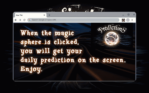 Daily Prediction :: Get a magical daily prediction!