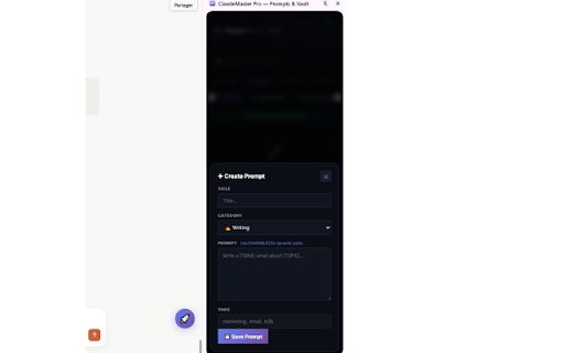 ClaudeMaster Pro — Prompts & Vault :: Premium prompt library, unlimited conversation vault, AI tools. Supercharge your Claude AI experience.