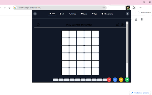Wordle IO :: Play Wordle right in your Chrome