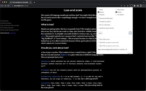 Convus :: Add a rating to Convus for the page you're viewing in your browser