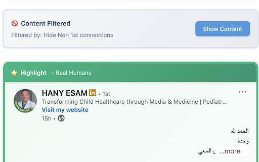 Content Filter Pro :: Extensible content filtering for LinkedIn, Facebook, Reddit, and more.