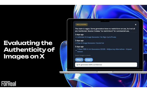ForReal :: Real-time fact-checking for X (Twitter) posts