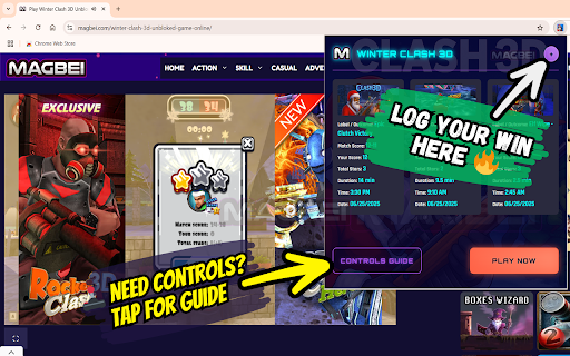 Winter Clash 3D Unblocked 🎅🔫 Game Launcher & Independent Results Tracker :: Play Winter Clash 3D online free, unblocked—launch the shooter instantly and track match scores & stars like Santa's squad!