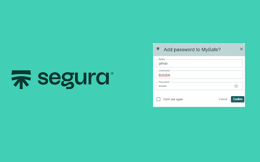 MySafe 2.0 :: MySafe 2.0 is a SaaS native Workforce Password Manager from Segura®.