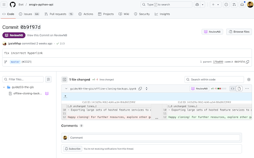 ReviewNB :: Add ReviewNB links to GitHub UI for easy Jupyter notebook reviews. 100% local, privacy-first extension.