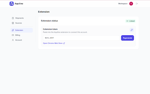 Aquiline Tracking Chrome Extension :: Collect orders across your Amazon accounts and track shipments in Aquiline Tracking App