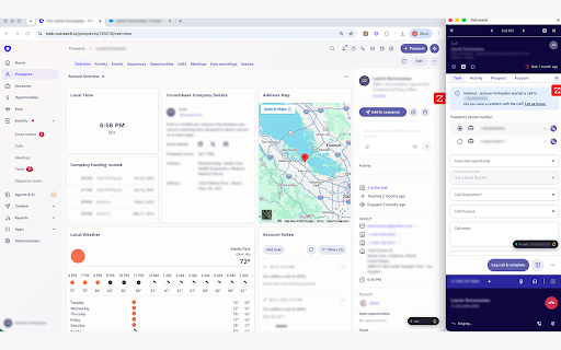 Nexus PowerDialer :: Automate your dialing in Outreach Everywhere. Requires a Nexus PowerDialer account — sign up at nexusdialer.io.