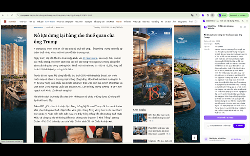 MistWriter - AI Tóm tắt nội dung Website :: Tóm tắt nội dung từ website với MistWriter AI chỉ với 1 click