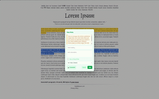 Kontexa | Research Assistant :: Highlight, annotate, and save research directly from your browser.