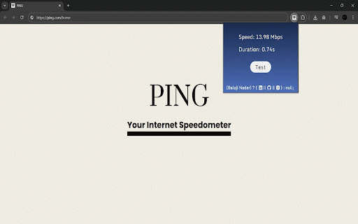 Ping :: Ping is a lightweight and efficient chrome extension that gives you real-time insights into your internet connection. It enables…
