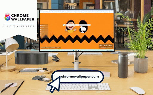 Charlie Brown Pumpkin Live Wallpaper :: Charlie Brown and Snoopy Halloween adventure with vibrant orange pumpkin-themed background design.