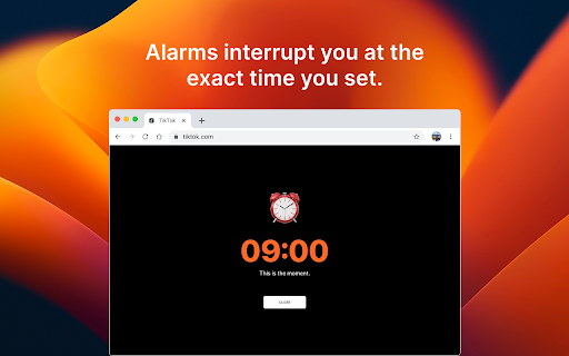 Mom Clock — Website Blocker & Alarms :: Block distracting websites and set strict alarms. No motivation. No negotiation. Just enforcement.