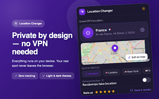 Location Changer: Spoof Geolocation :: Use Location Changer to spoof geolocation — a location guard and GPS spoof tool to fake GPS location on PC.