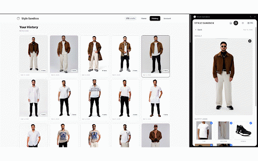 Style Sandbox :: Try on clothes virtually - capture any outfit and see how it looks on you — Ghost Mannequin AI