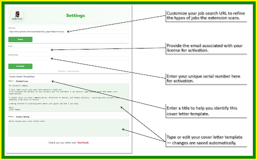 Upwork Job Tracker :: A simple, efficient tool that searches and captures targeted Upwork jobs based on your preferences every minute.