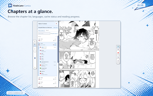 NodeLane Comics - AI Manga Translator & Reader :: Translate comics as you read, compare originals and translations, and open your local comic files.