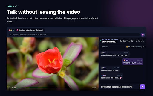 Jelly Party :: Watch videos with your friends — in sync!