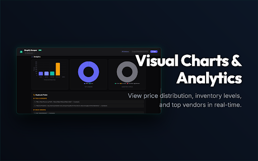Shopify Scraper & Product Exporter :: Instantly export products from any Shopify store to Excel or CSV. Parses variant data, pricing options, and image listings fast.