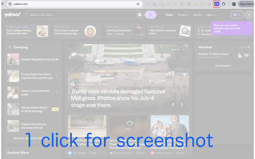GetFullPage — Full Page Screenshot :: Capture an entire webpage as one image or PDF. One click, one complete page, nothing uploaded. 100% local, no account.