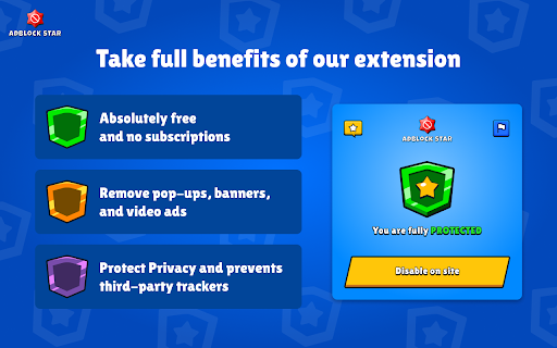 Adblock Star - Browse ad-free and safe :: Block ads, pop-ups, and annoying content. Browse the web faster and safer