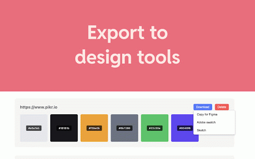 Get Site Colors :: Effortlessly fetch and save the color palette of any website you visit.