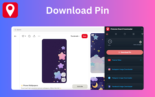 Pinterest Board Downloader :: Pinterest Board Downloader - Save entire Pinterest boards, download all pins, photos, and images in one click
