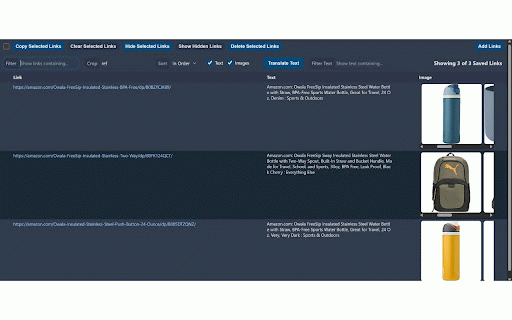 LinQ Control :: Extract all links from any page. Save, clean, filter, and open links in bulk. Your ultimate link workflow and collection tool.
