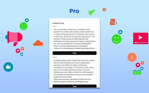 Spreadli - AI Content Repurposer for Social Media :: Transform YouTube videos and blog posts into engaging tweets, LinkedIn posts, and Instagram captions instantly.