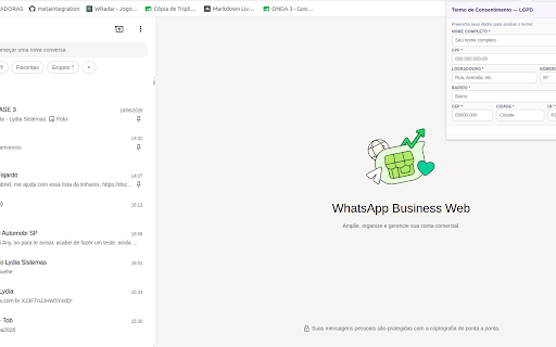 WhatsApp Lydia Pro :: Solução avançada para captura e gestão de mensagens do WhatsApp Web integrado a CRM