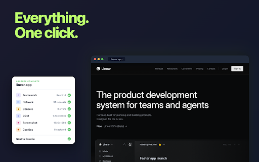 Crawlio for Chrome :: Connect AI to your Browser. Let it navigate, click, take screenshots, inspect network traffic, and extract data.