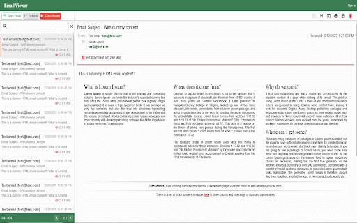 MyEmailViewer - Eml viewer and msg viewer :: Email viewer for local .eml files and .msg files in your browser!
