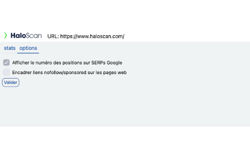 Haloscan :: Haloscan web extension