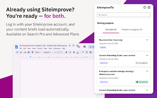 Siteimprove Writing and Optimization Agent :: Write and optimize your content with Siteimprove's agentic assistant.