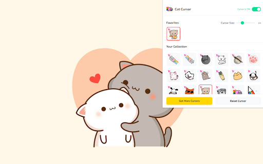 Cat Cursor ♥ Custom Cursor for Chrome™ :: 60+ cute cat cursors! Featuring Pusheen, Nyan Cat, Garfield, Crying Cat & many more!