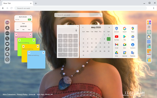 Moana Live Wallpaper :: Moana Live Wallpaper - Live HD video wallpaper for your Chrome new tab.