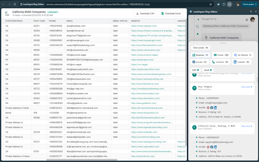 LeadsAgent -Agentic maps scraper :: Scrape high quality leads at auto-pilot with just a explanation