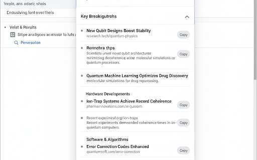 AI Search Inspector by Franz Enzenhofer :: Inspect ChatGPT outbound search queries and their returned results in a compact side panel.