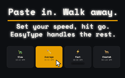 EasyType: Revision History Hider :: Auto-types your pasted text