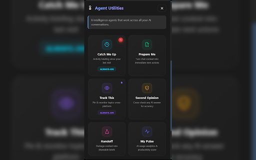 ChatBridge :: Manually scan your visible AI chat session and paste it into another AI chat. Local-only by default.