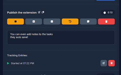 Aryan's Task Tracker :: A simple task tracker with calendar and time tracking.