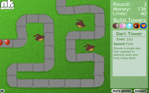 Bloons Tower Defense Unblocked :: Bloons Tower Defense Unblocked